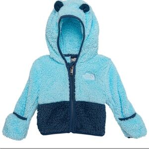 NWT THE NORTH FACE Baby Bear Full Zip Hoodie (0-3 Months)